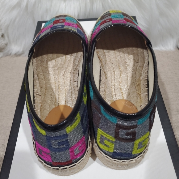 Gucci Jacquard GG print Espadrilles - Picture 8 of 10